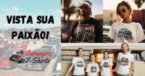 Camisetas para os Entusiastas de Carros Antigos 